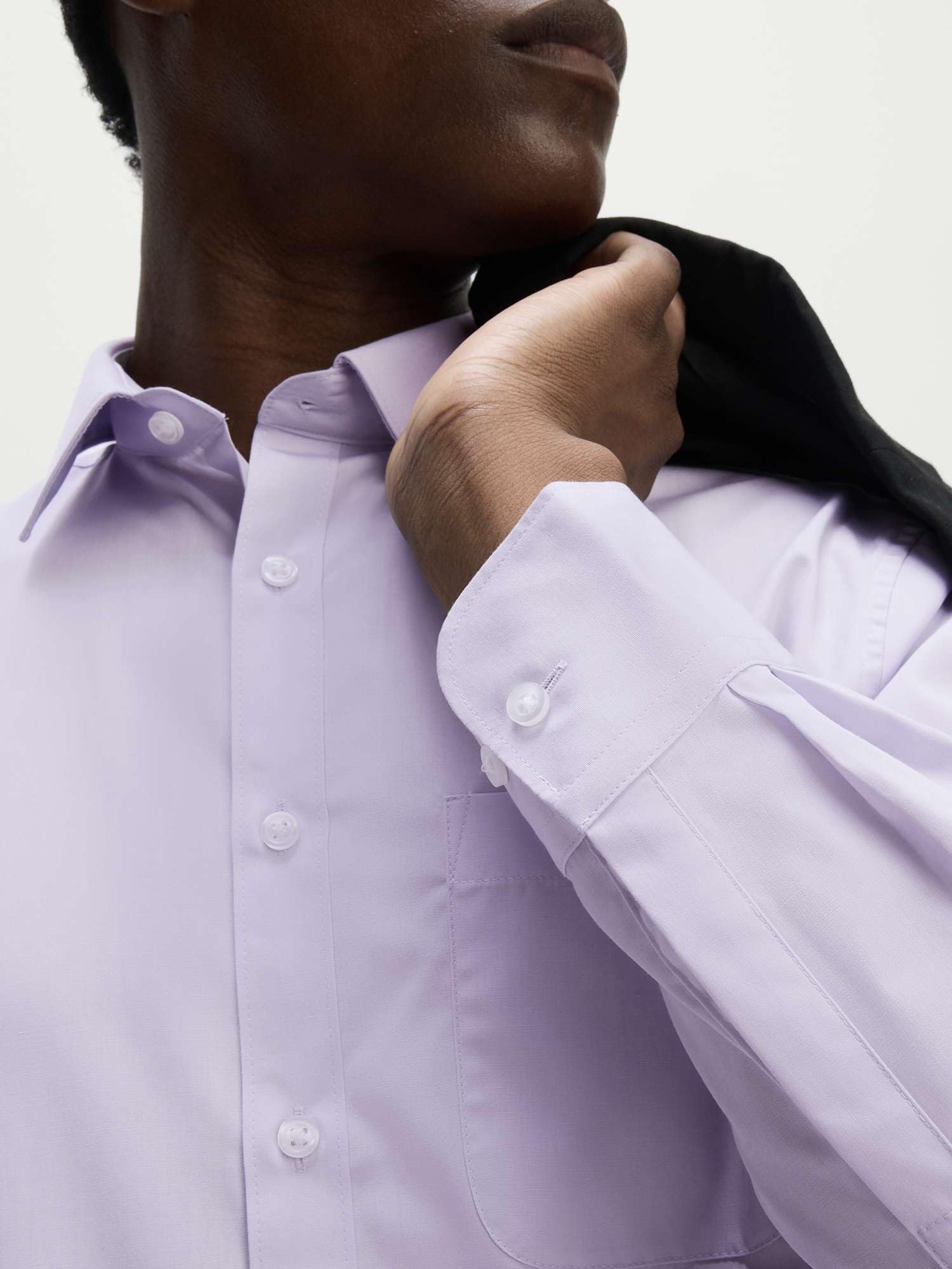 Marks & Spencer Camisas Fáciles de Planchar para Hombre Pack de 3, Ajuste Normal