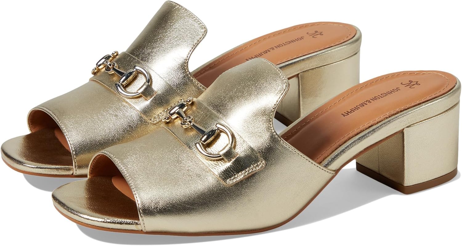 Johnston & Murphy womens Edith Bit Slide