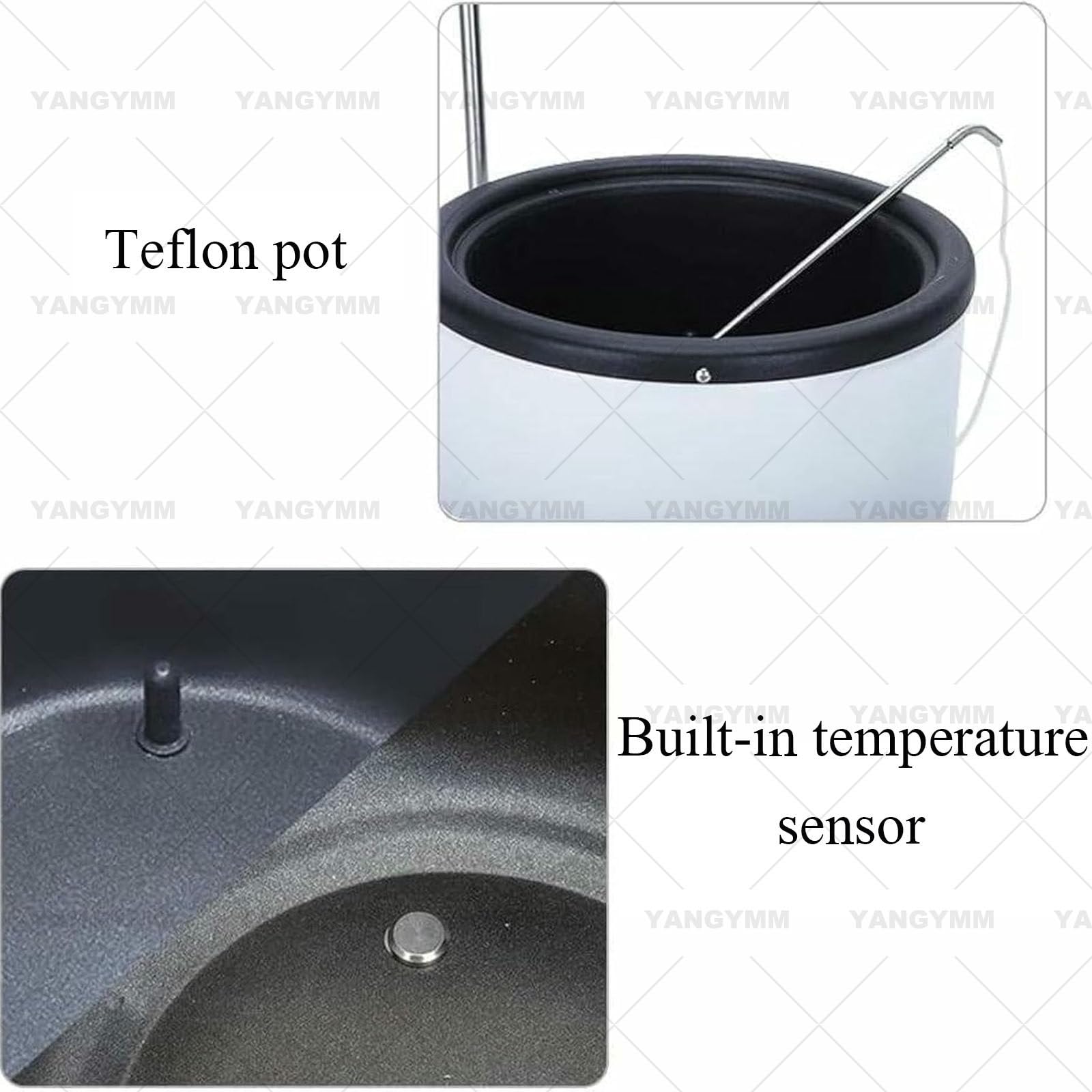Agitador MagnéTico con CalefaccióN (Hot Pot), BañO de Agua BañO de Aceite; Recipiente de Calentamiento AgitacióN MagnéTica para Laboratorio, con Control de Temperatura. 5A