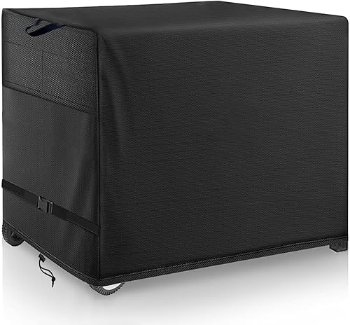 Miniatura 47 de Funda de comedor al aire libre, funda impermeable resistente para mesa de trabajo plana Royal Gourmet PC3401S y PC3401B, compatible con carrito