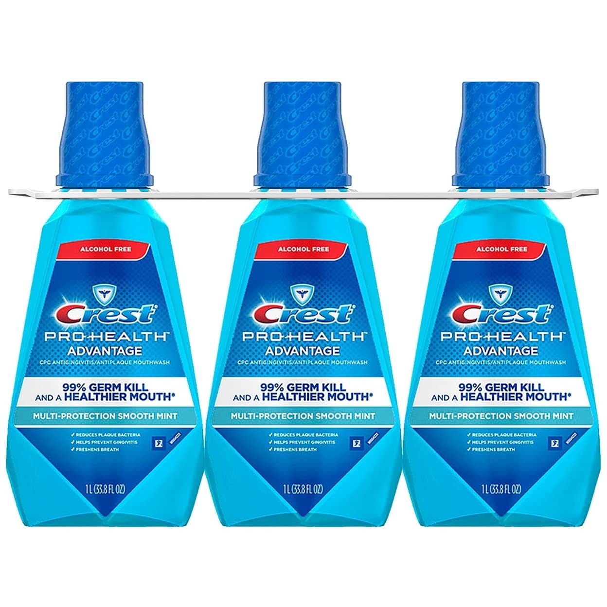 Crest 578559 Prohealth Advance Mouthwash, 1 L