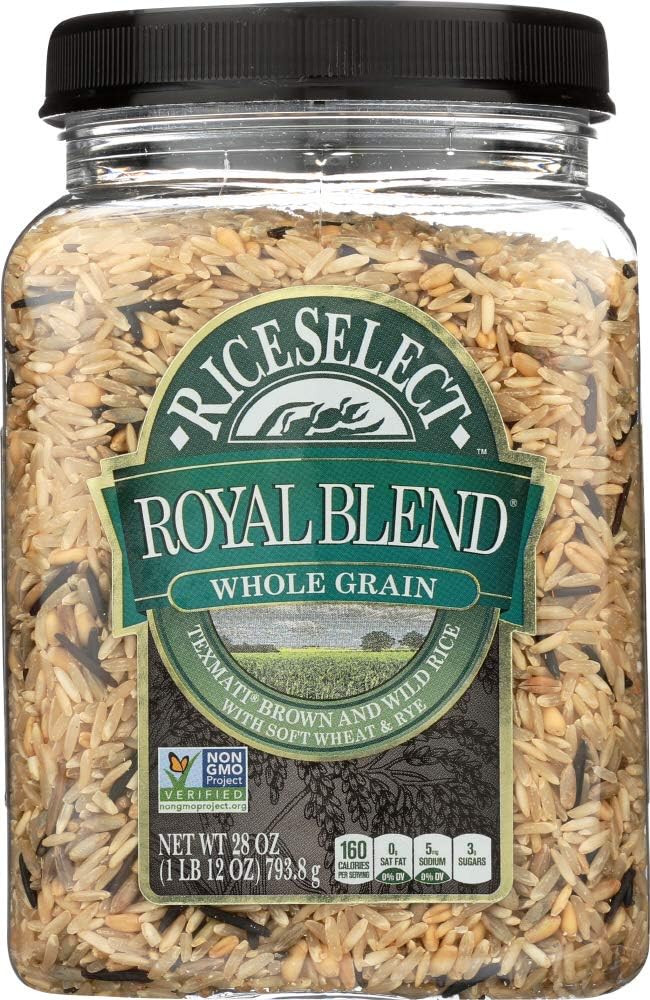 RICESELECT Texmati Brown & Wild Rice Royal Blend, 28 OZ