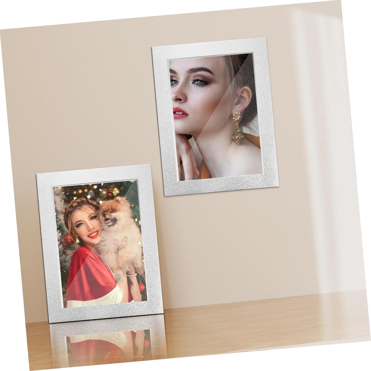 10pcs Cardboard Photo Frame Mat Board Picture Mats for Wall Display Frame Easy Diy Framing Protective Film Picture Matting Materials