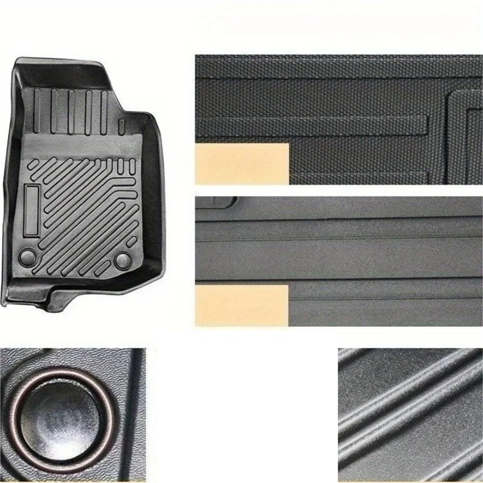 Alfombrillas para Wrangler JK De 4 Y 2 Puertas TPE
