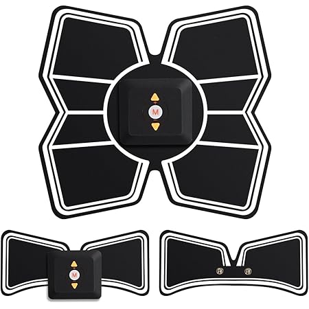 Amazon Co Jp Slotre Ems 腹筋 ベルト 充電式 お腹 腕 セット 9段階調節 6モード 日本語説明書付き 最新版 スポーツ アウトドア