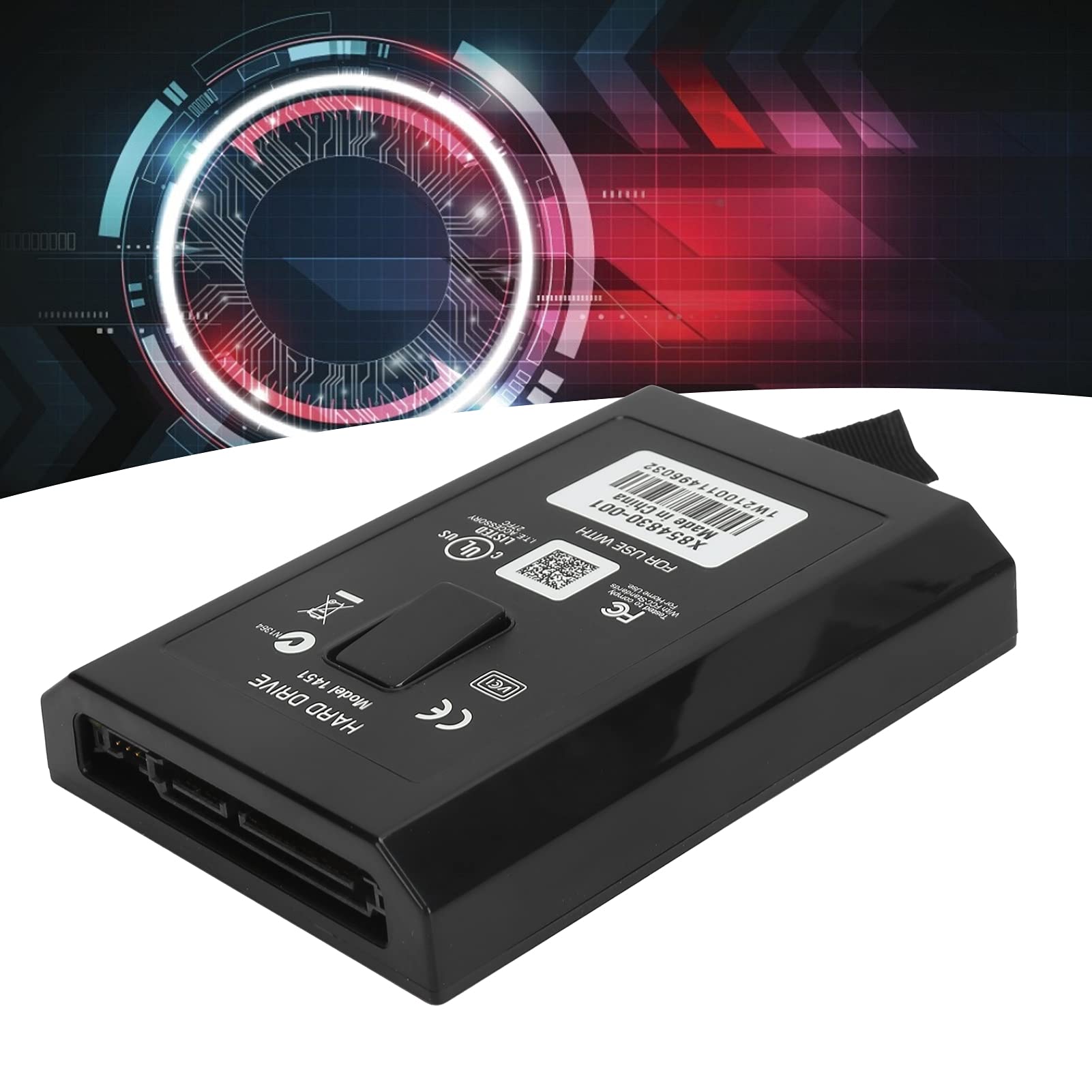 Abs Zestaw dysków twardych HDD – kompatybilny z konsolą do gier XBOX 360 Slim, wewnętrznym dyskiem twardym, dyskiem twardym 250 GB, kartą pamięci (250 GB)