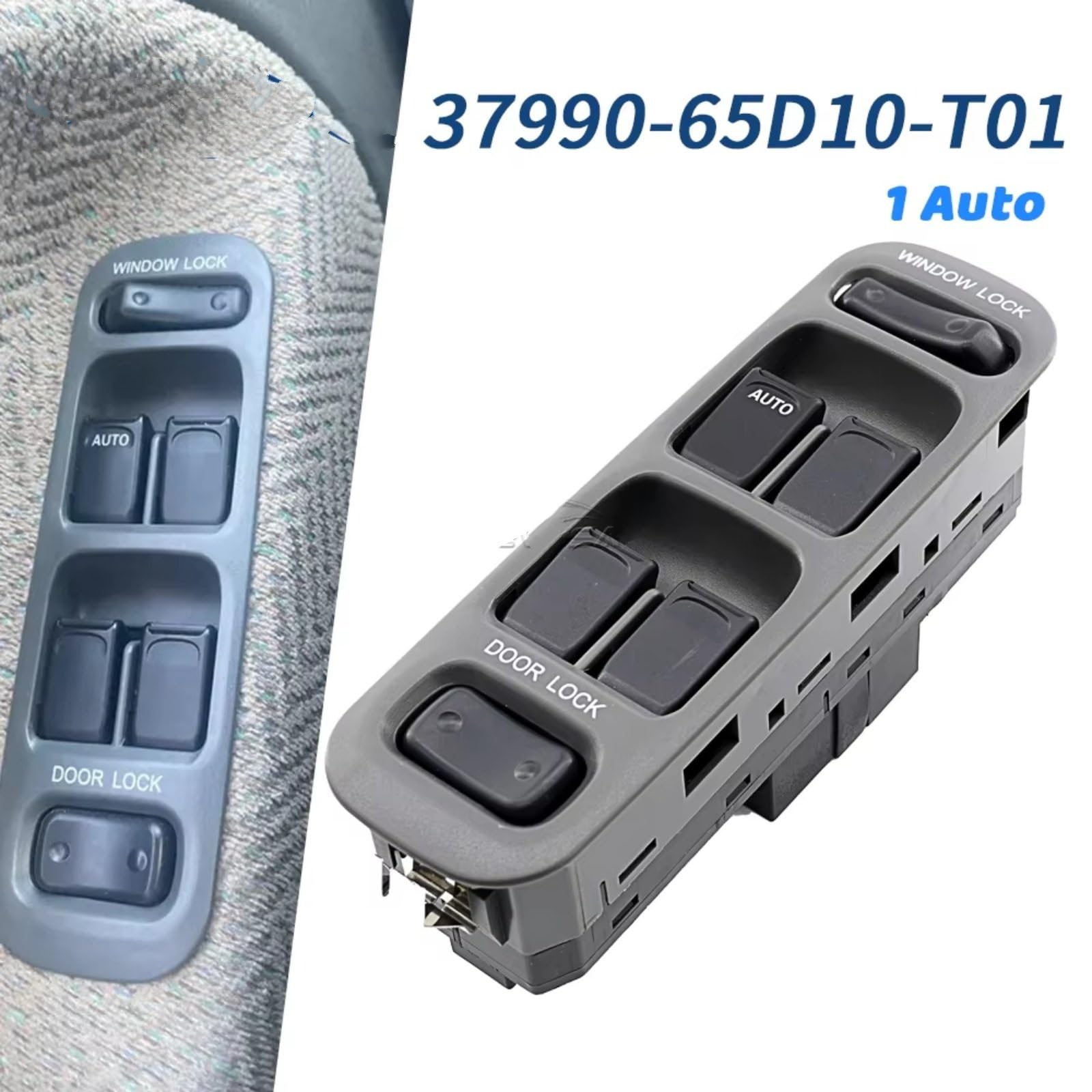 Interruttore Vetro Elettrico Compatibile Con Chevy Per Tracker 1999 2000 2001 2002 2003 2004 Elettrico Auto Power Finestra Interruttore Di Vetro Pulsante LHD 37990-65D10-T01