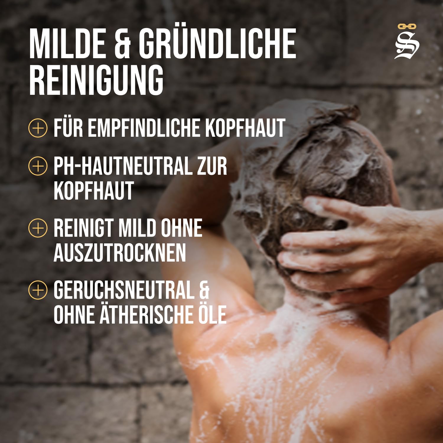 NEU: Störtebekker® Premium Festes Shampoo Sensitive - pH-neutral & mild | 6x100g - festes Shampoo für trockene Kopfhaut - pH neutrales Shampoo - milde Reinigung ohne Austrocknen - bei juckender Haut