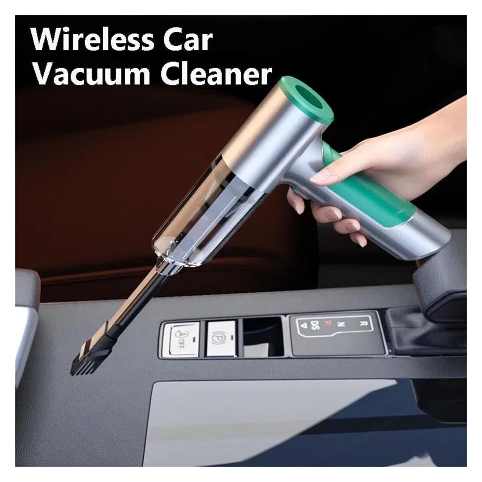 Aspiradora Portátil Inalámbrica For Coche, Máquina De Limpieza Mano For El Hogar, Accesorios Electrónicos For, 200000Pa Limpieza Fácil Rápida Diversos Escenarios(3in1 Vacuum cleaner1)