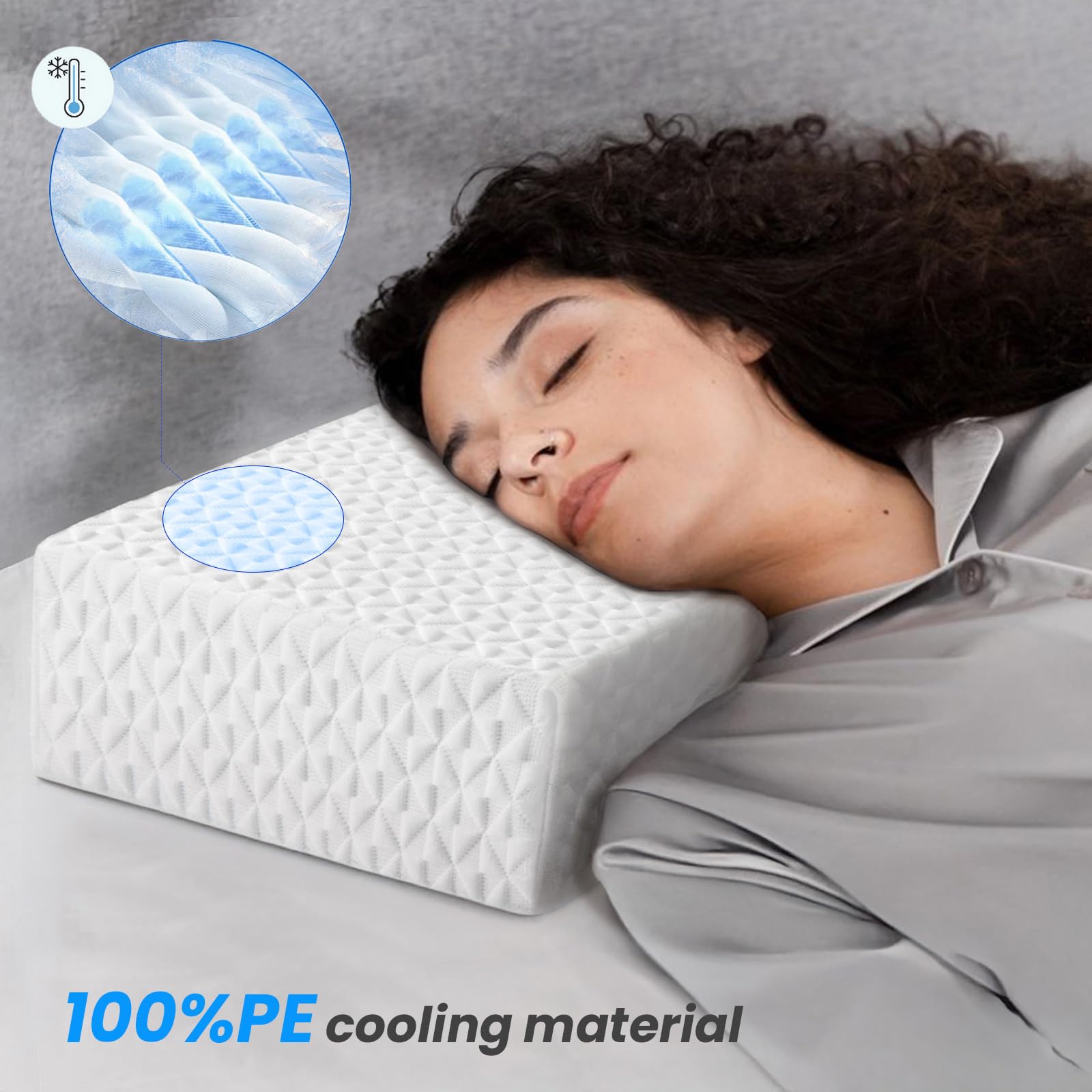 Amazon.com: COLDHUNTER Cube Pillow Pro for Side Sleepers Memory