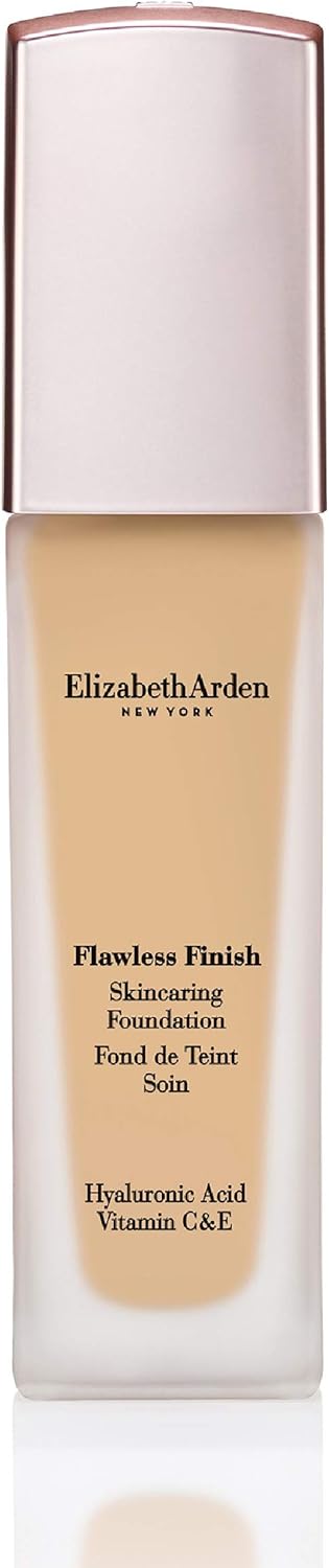 Elizabeth Arden Flawless Finish Foundation with Hyaluronic Acid, Vitamins C & E. Longwear, fragrance-free, paraben-free