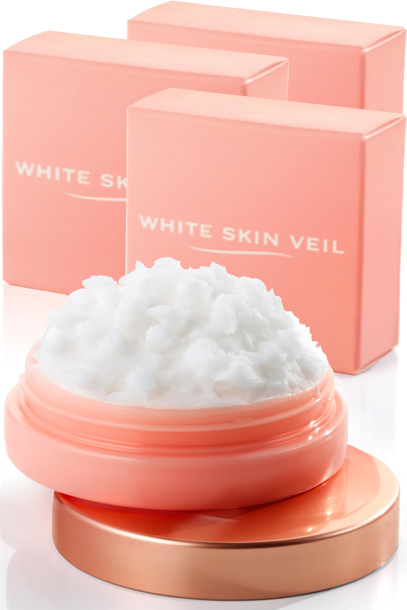 【3個セット】White Skin Veil Pore Concealer Makeup Base Korean Cosmetics Foundation High Coverage Base Cream Foundation