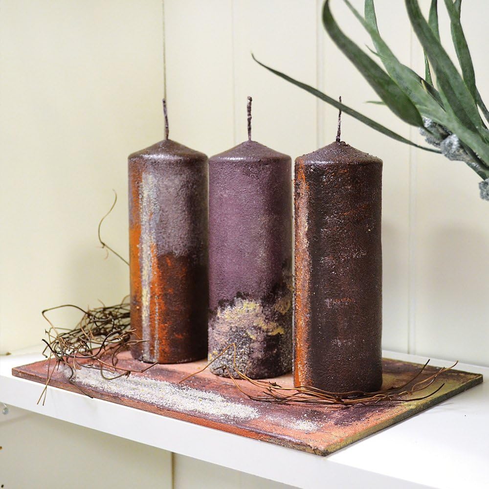 Viva Decor Inka Gold Premium 3 x 1.41 oz – ELEGANT SHINE COLLECTION – Gilding Wax & Metallic Finish for Shiny Effects on Wood, Canvas, Clay, Concrete, Fast Drying, For Antique Patina Effects