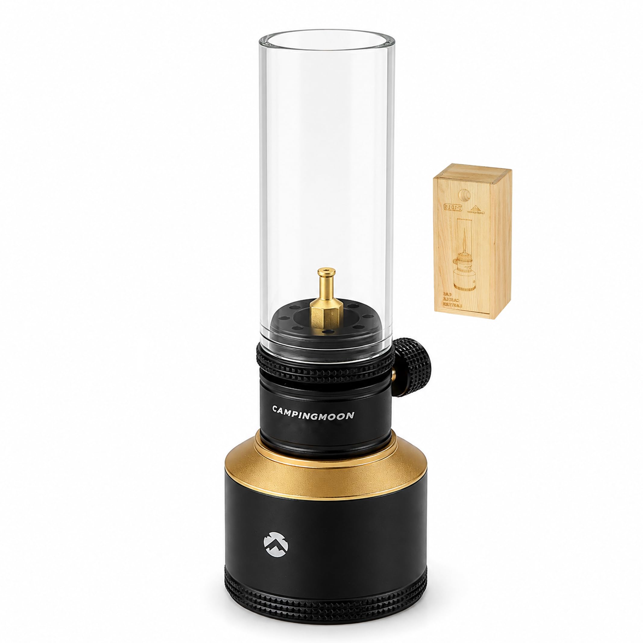 Amazon.com: CAMPINGMOON Camping Gas Candle Lantern 15g Refillable