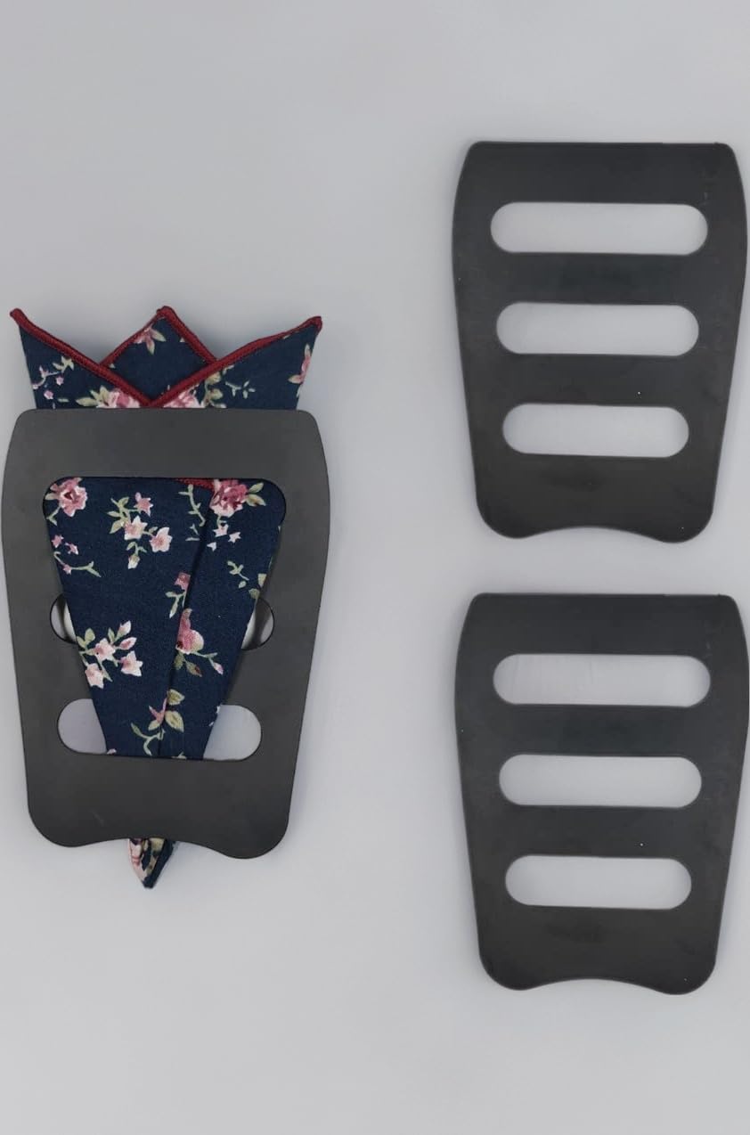 Pocket Squares Holder, Accessories for Men Square Scarf, Suits, Tuxedos,Vests and Dinner Jackets