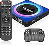 Android 13.0 TV Box, 4GB RAM 32GB ROM Android tv boxes supports 8K HDR, with RK3528 Quad-Core 64bit Cortex-A53, Android box for Dual WIFI 5.0 Bluetooth DLNA, with Mini Keyboard
