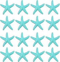 Vista 1 de Framendino, Paquete de 30 adornos de resina de dedo pequeño para decoración de conchas marinas para bodas, playa, fiestas temáticas, manualidades