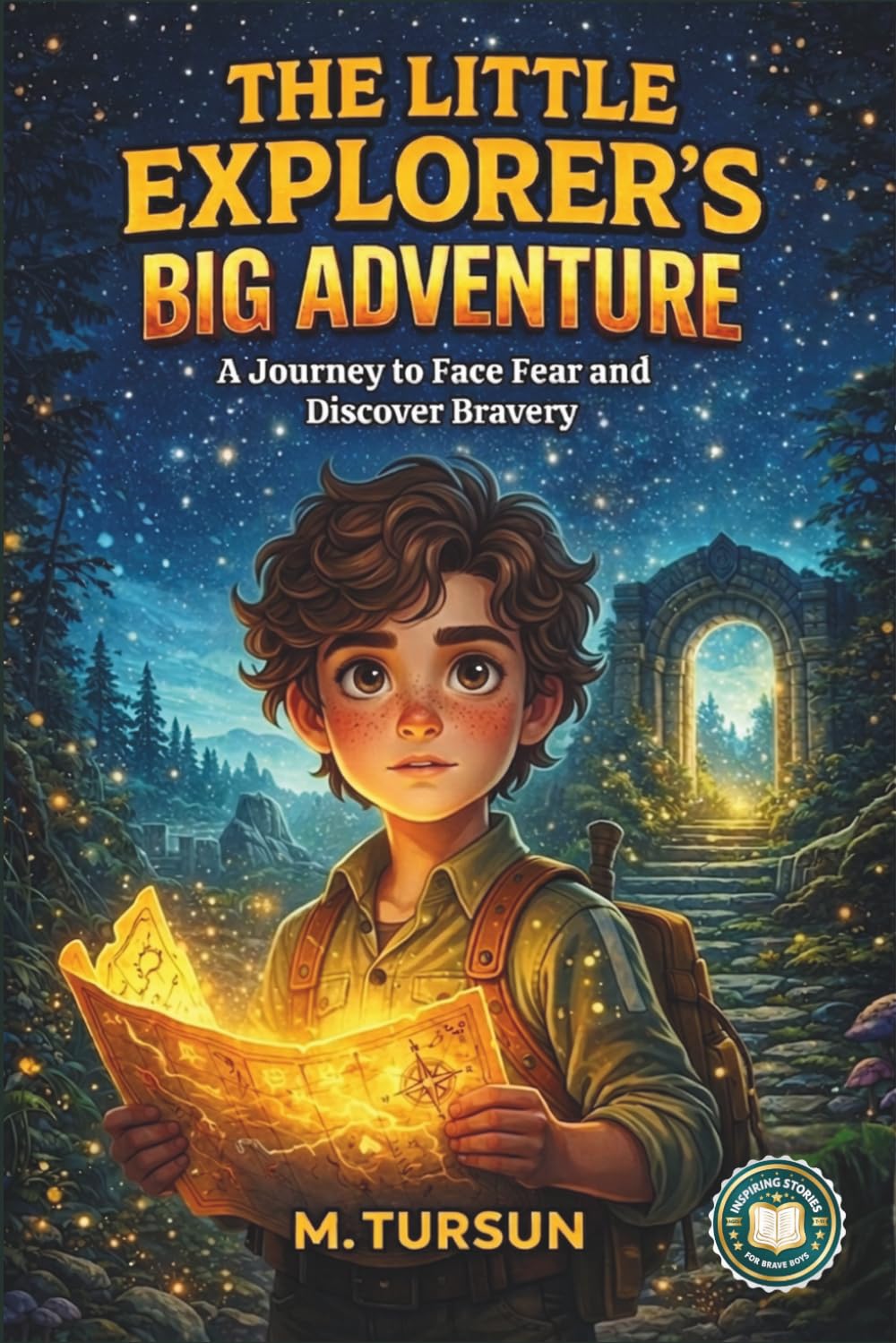 The Little Explorer's Big Adventure: A Journey to Face Fear and Discover Bravery (Inspiring Stories for Brave Boys)