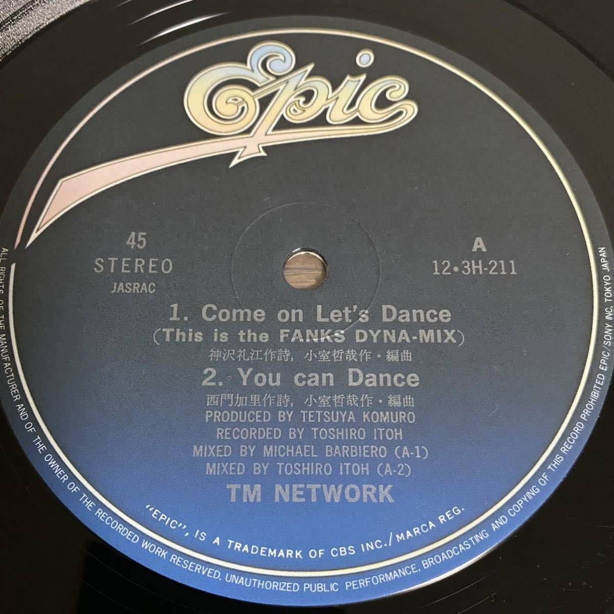 Amazon.co.jp: TM NETWORK Come on Let's Dance レコード TM