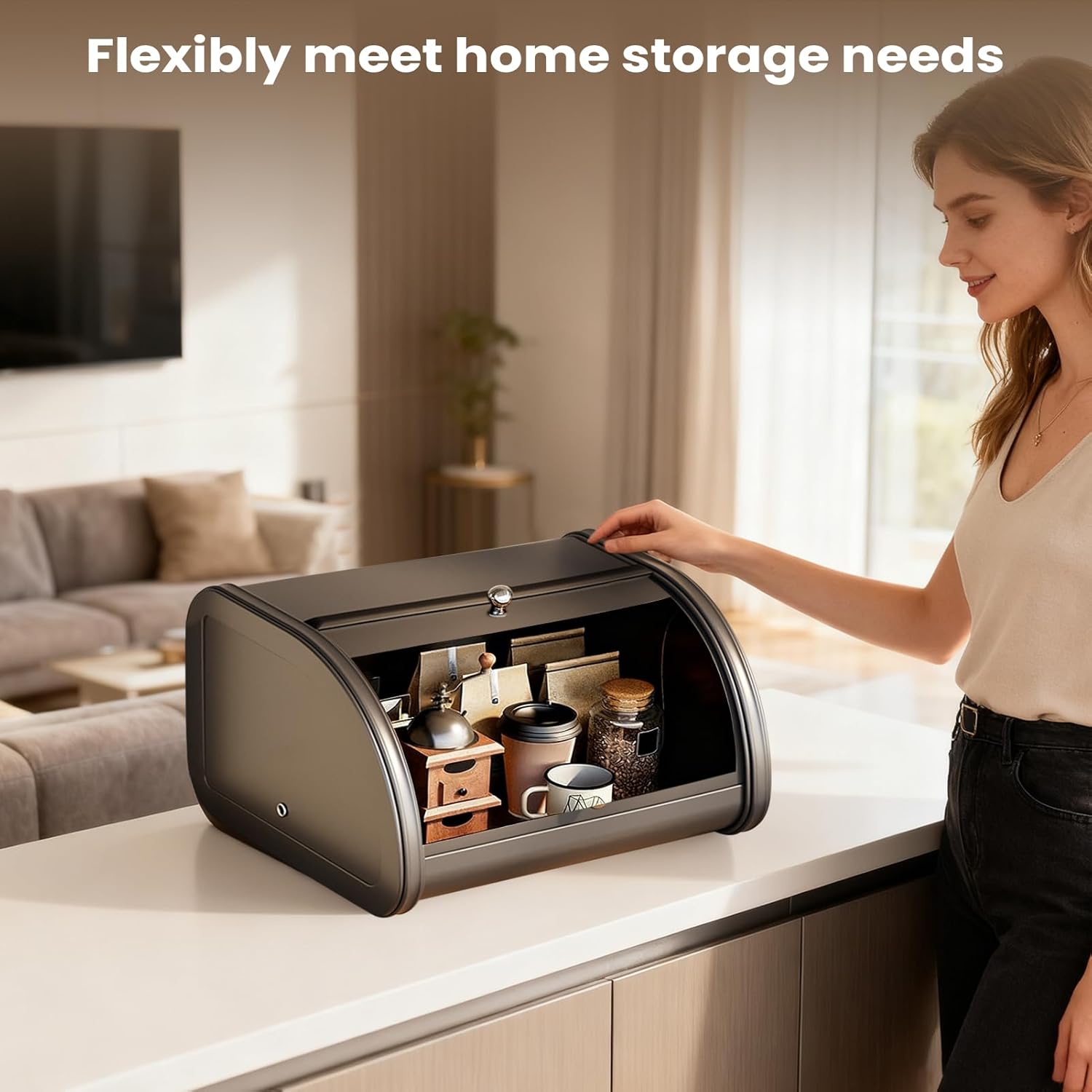 イマンイリス琺瑯キャニスターM1個キャニスターL1個