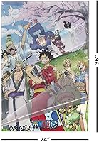 Vista 2 de One Piece - Póster de TV de anime (lano) (tamaño: 24 x 36 pulgadas) (póster laminado)
