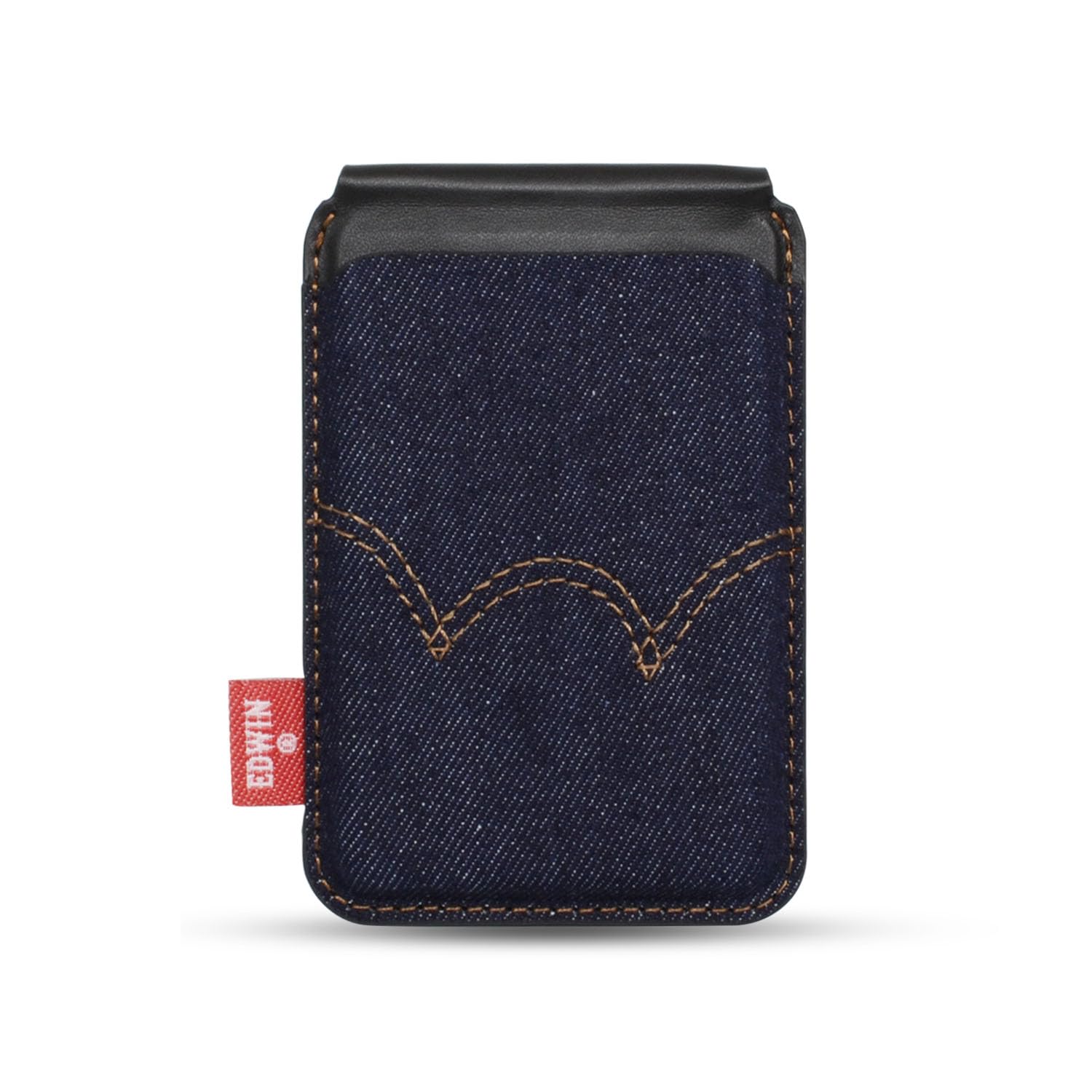 Amazon.co.jp: 【 EDWIN 正規品 】 MagSafe デニム カードケース 4枚