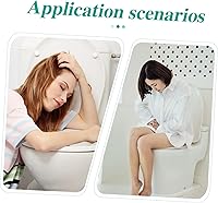 Vista 7 de Artibetter 3 piezas Cubierta de inodoro acolchada para asiento de inodoro, almohadillas de asiento de inodoro, pegatinas decorativas, calcomanías