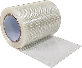 Birllaid 39 ft RV Awning Repair Tape for Canvas, for Tarp Boat Covers Repair Tape, Sail Tape, Tear Repair Pctch Kit, Heavy Duty, Waterproof, 8 cm x 12 m