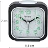 Casio TQ-142-1DF Table Clock, Black, Standard