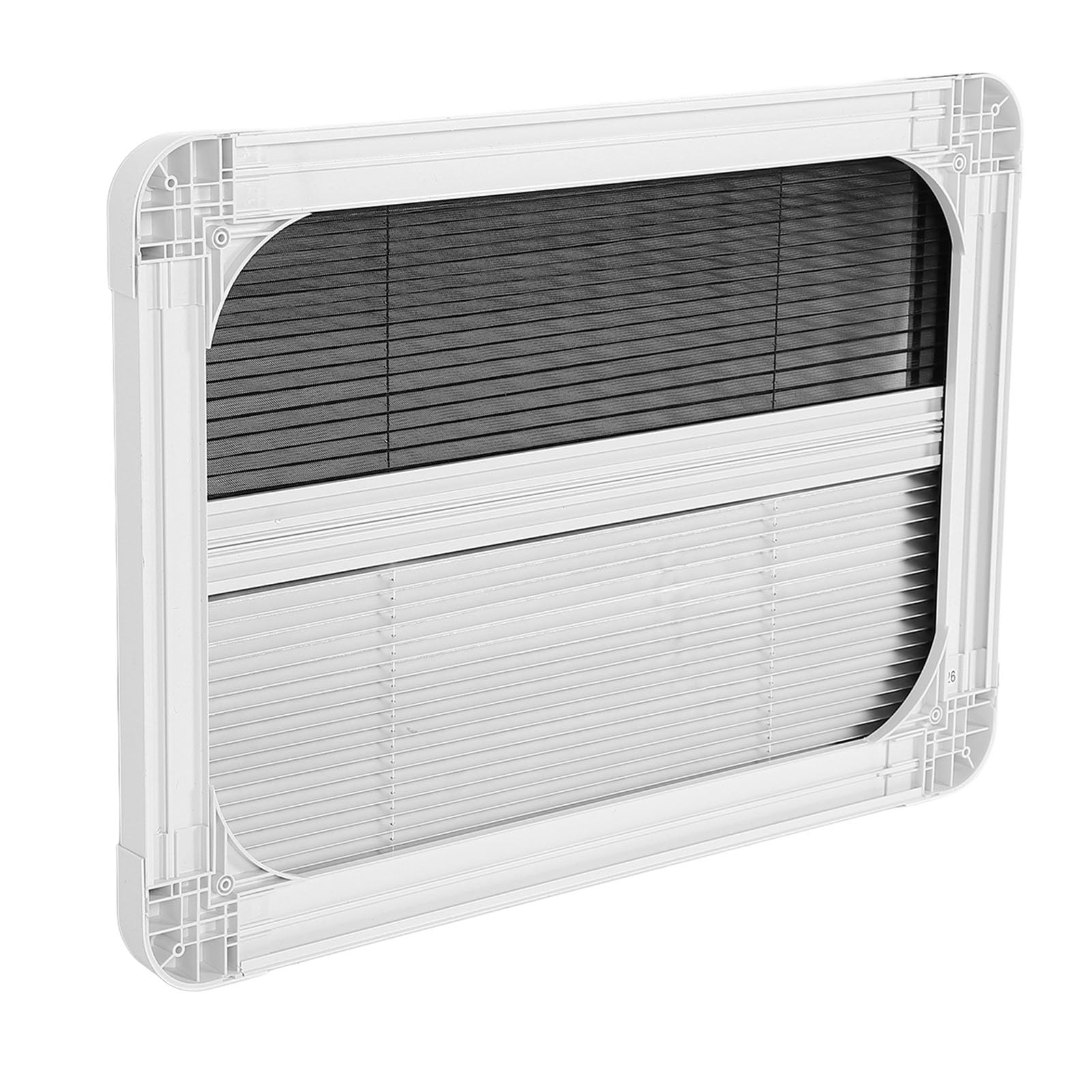 Tbest Wohnmobil-Plissee-Rollo, Wohnmobil-Plissee-Innenfenster, 71,1 X 50,8 cm, Praktische Bedienung, Plissierter Sichtschutz für Wohnmobil-Anhänger