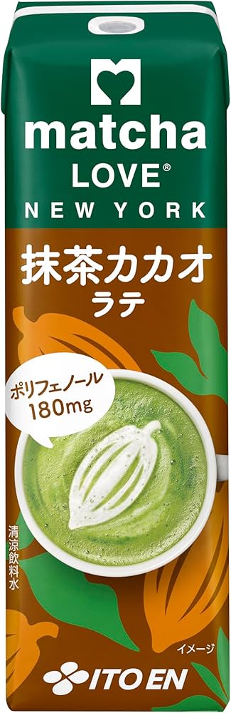 Amazon.co.jp: 伊藤園 抹茶カカオラテ 240ml×24本 紙パック matcha