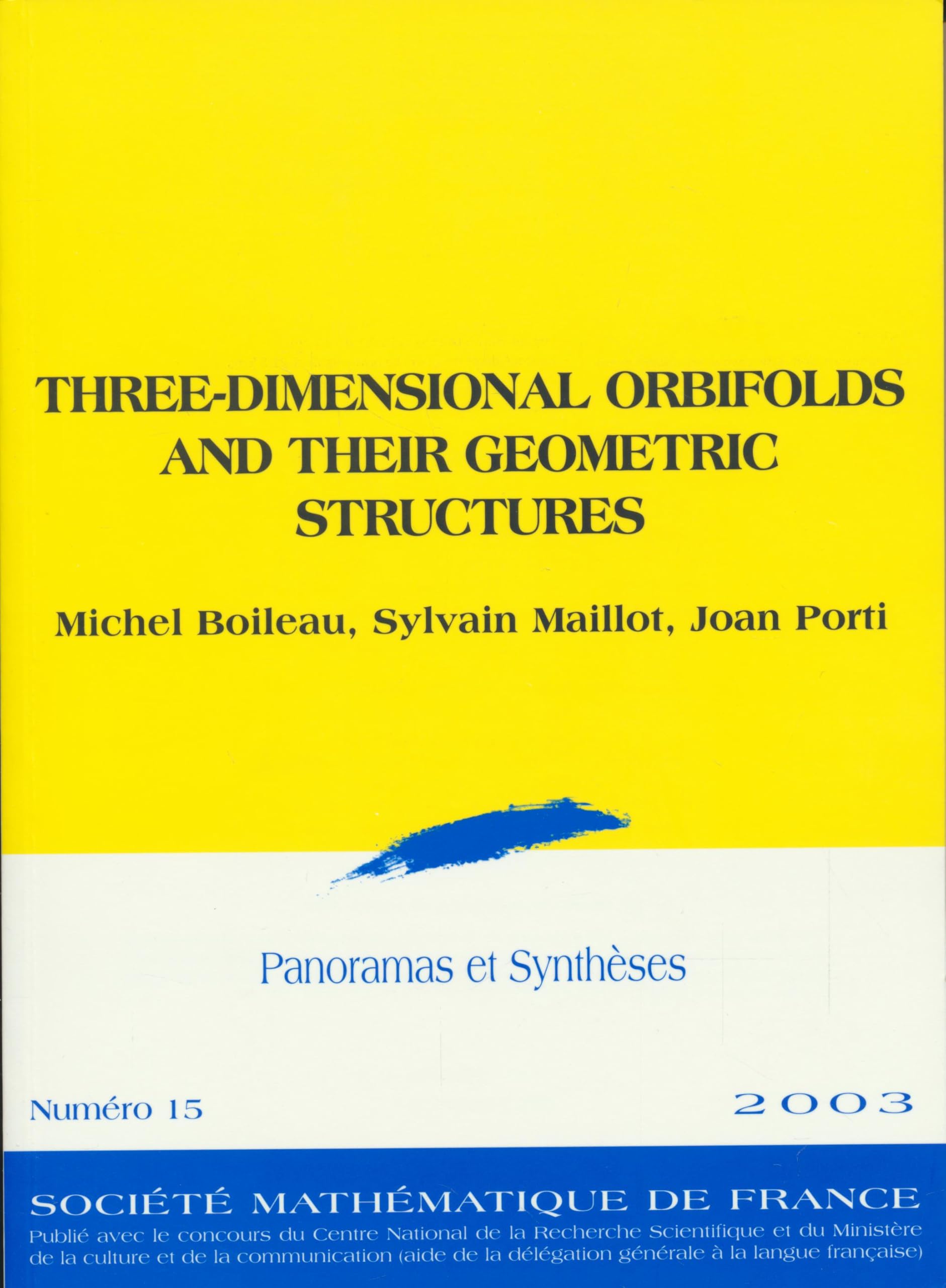 Buy Three-dimensional orbifolds and their geometric structures — BookShops.in