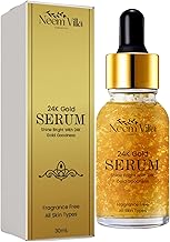 Natrul 24K Gold Face Serum For Radiant Complexion | Anti Aging Face Serum For Youthful Glowing Skin | Suitable For Women & Men