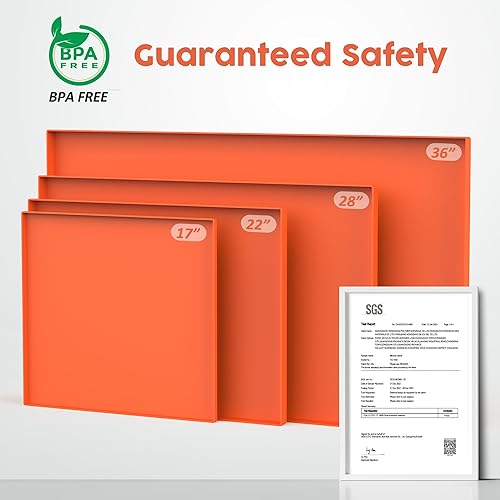 Miniatura 3 de Dryvovol Tapete de silicona para plancha Blackstone de 36 pulgadas, cubierta de plancha resistente para mantener la superficie limpia, cubierta