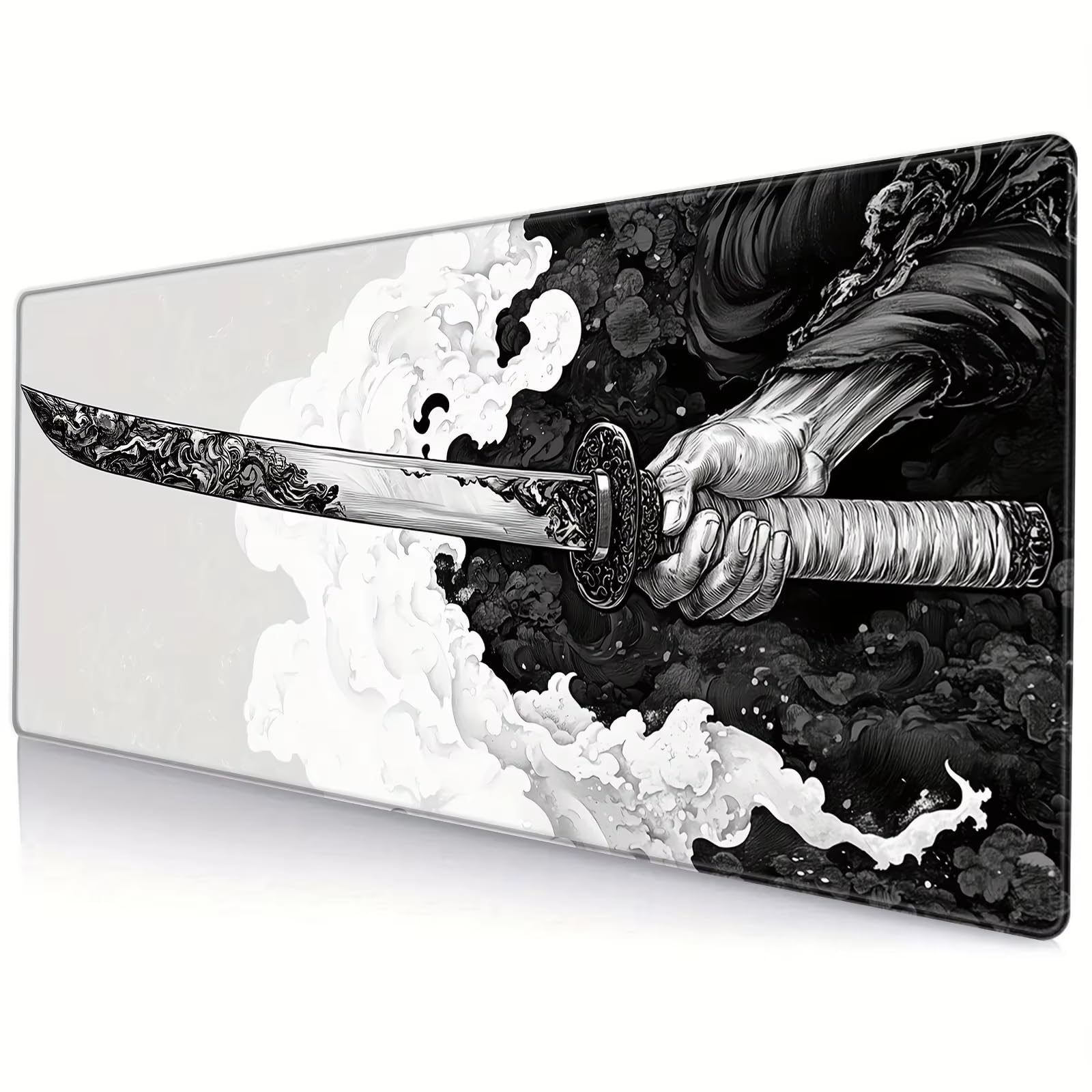 Tapis de souris de jeu Dianzan grand tapis de souris de style japonais pour ordinateur