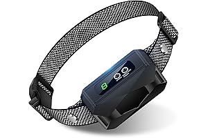 Edixeno USB-C Rechargeable Bark Collar | Curb Dog Barking | Vibration Collar...