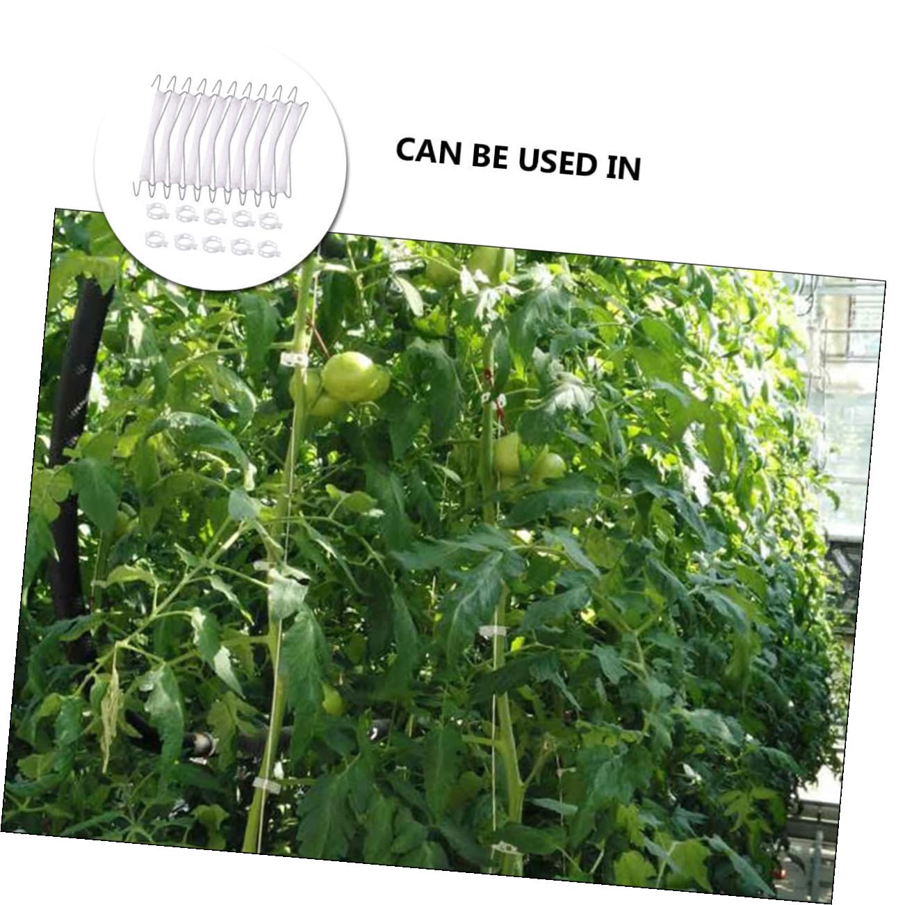 Garneck 2Sets Ganci per Piante da Giardinaggio con Clip per Cetrioli Facile Utilizzo per Ottimizzare e Rendimento