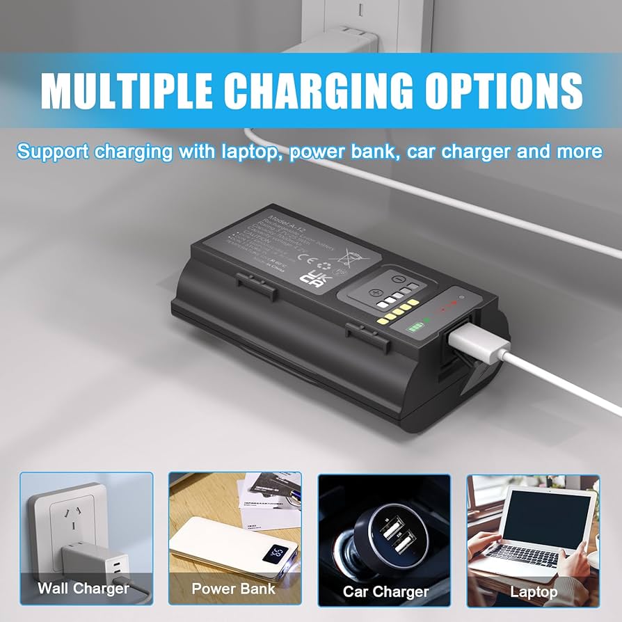 Arlo Essential Video Doorbell AVD2001 battery USB-C charging port