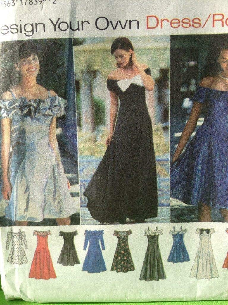 Patron de couture Simplicity 9495 robe d'été femme non coupé