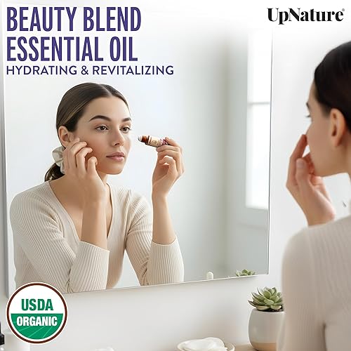 Miniatura 6 de UpNature Set de aceite esencial roll-on  Regalos de cuidado personal para mujeres  3 aceites esenciales Roll On (calma, belleza y respiración)