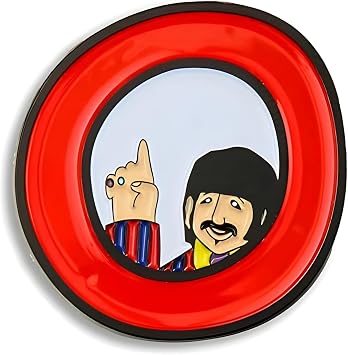 Hero Collector Eaglemoss The Beatles: Yellow Submarine Porthole Pin Badge Box Set | The Beatles Pin Badge Collection | Model Replica