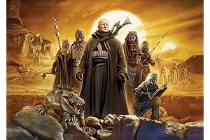 MIGHTYPRINT Star Wars: The Book of Boba Fett: Tusken Raider Wall Art (24" x 17")