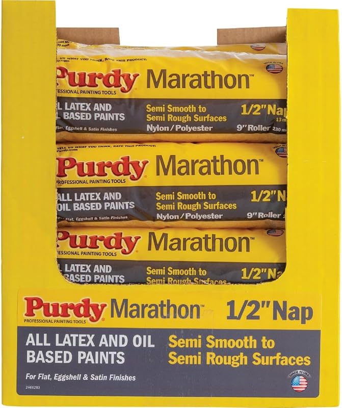 Purdy Marathon 9 in. x 1/2 in. Knit Fabric Roller Cover - 1 Each