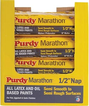 Purdy Marathon 9 in. x 1/2 in. Knit Fabric Roller Cover - 1 Each