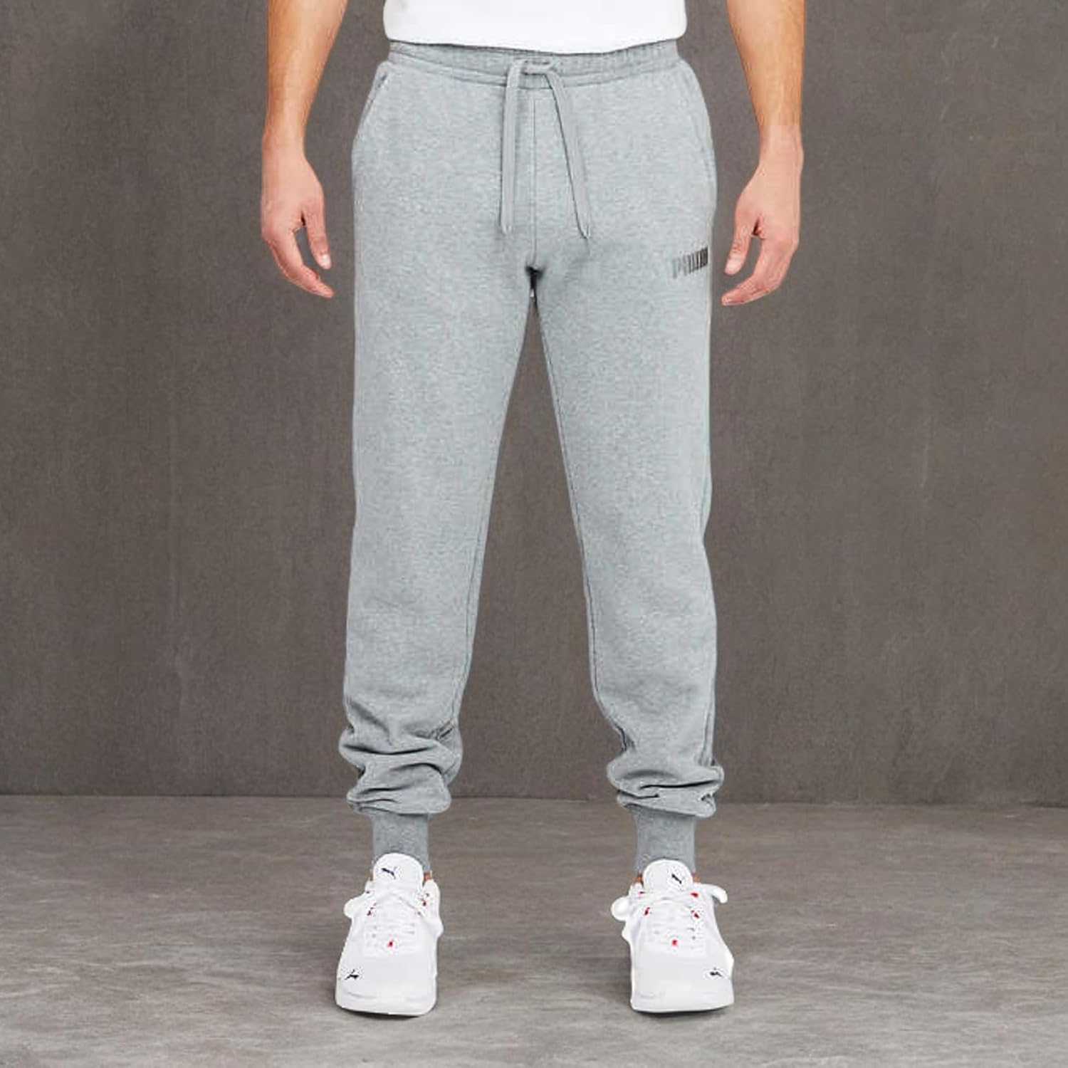PUMA Men's Modern Basics 22 Fleece Jogger Pant (as1, Alpha, x_l, Regular, Regular, Gray) - Image 4