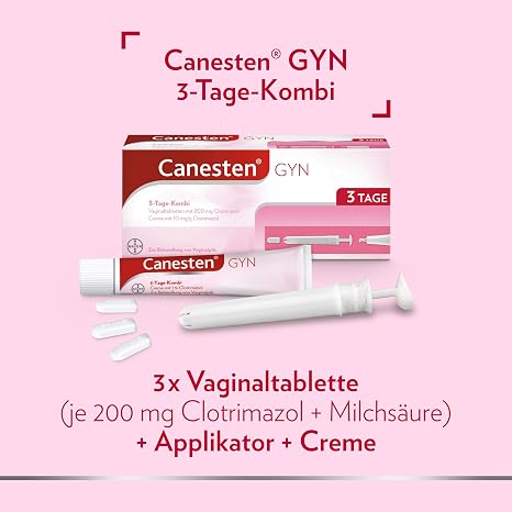Canesten Gyn 3-Day Combo Pack 1 Pack