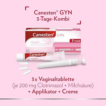 Canesten Gyn 3-Day Combo Pack 1 Pack
