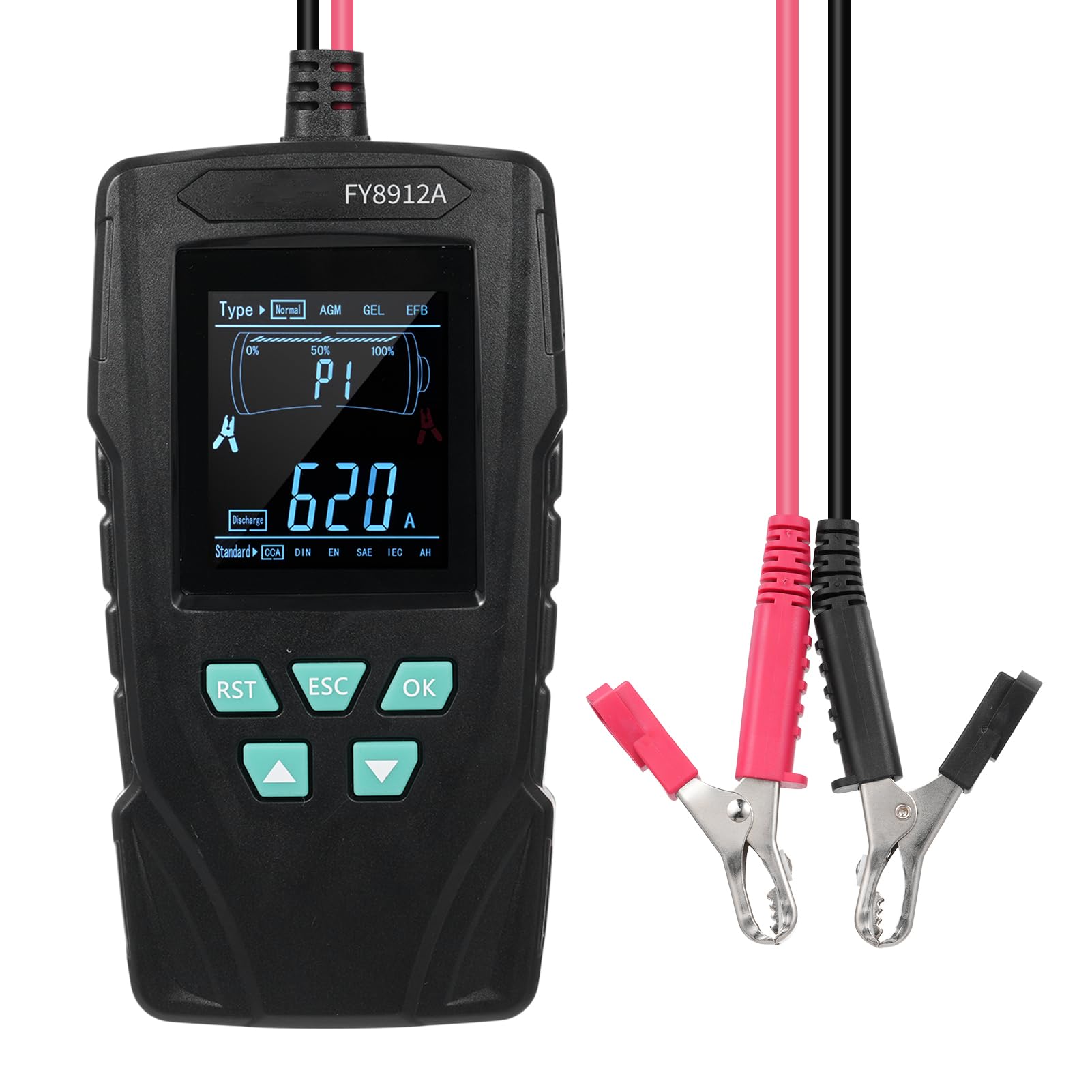 TESTER BATTERIA AUTO ANALIZZATORE DIGITALE BATTERIA AUTO PER LA DIAGNOSTICA PROFESSIONALE