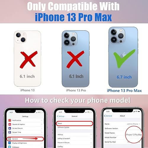 Miniatura 2 de Coralogo Funda para iPhone 13 Pro Max diseño de astronauta con diseño de dibujos animados lindos del espacio exterior para hombres diseño genial