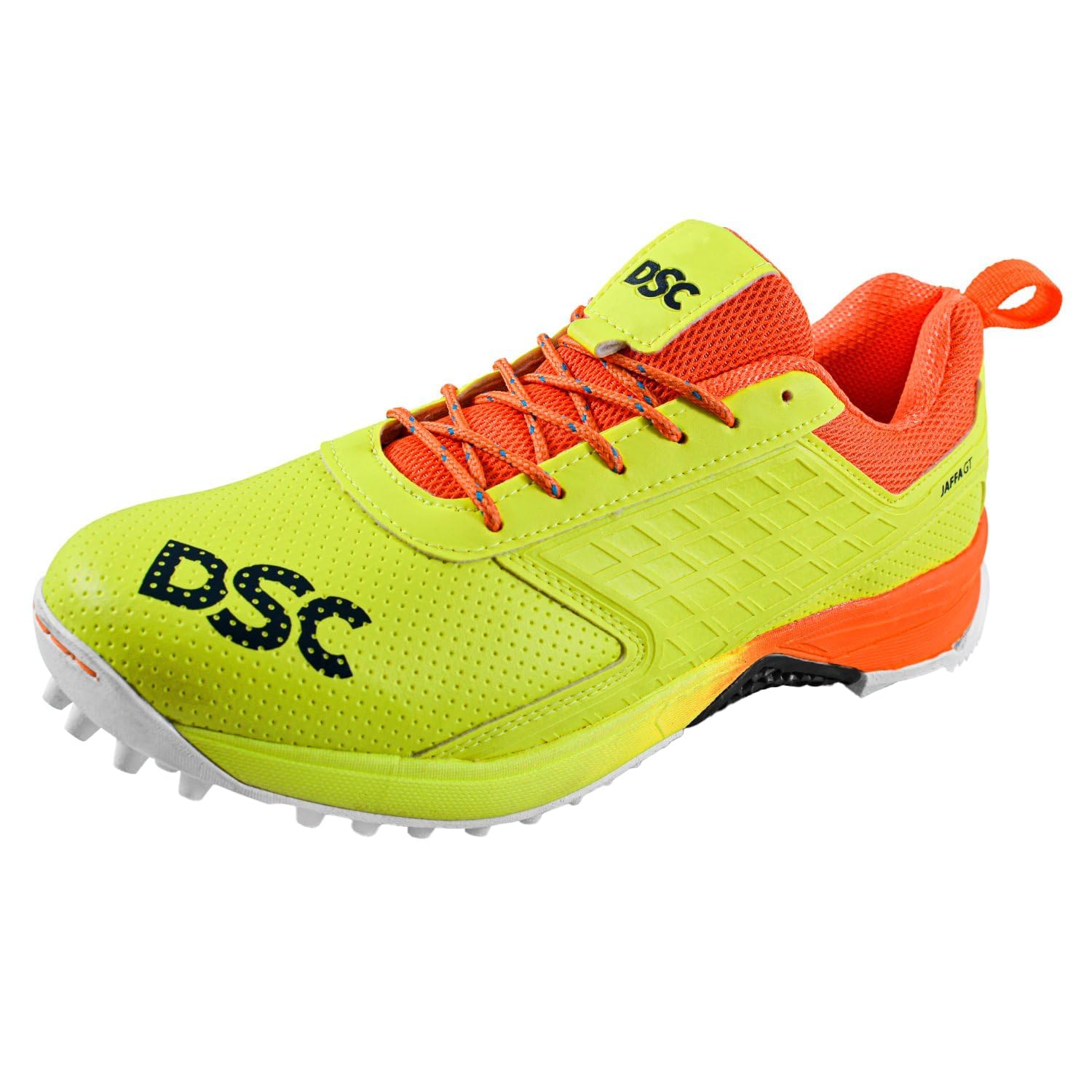 dsc Jaffa GT Cricket Shoes | Color: Lemon Yellow | Size: 6 UK/ 7 US/ 40 EU | Material: PVC | for Men & Boys | Lightweight and Durable | Breathable Mesh | Superior Cushioning-picture-33